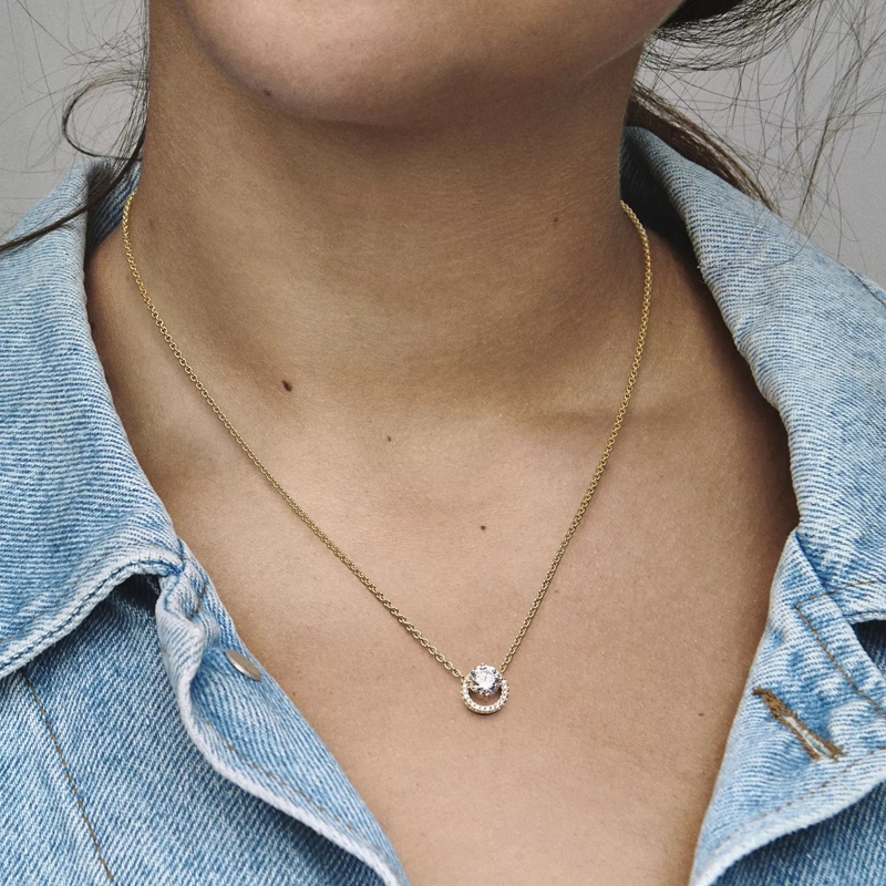 Pandora  Timeless Kette Crystal (Image 3)