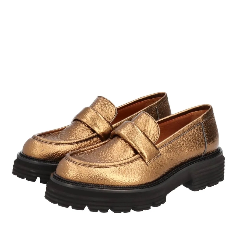 Thea Mika Loafer Penny-Loafer gold