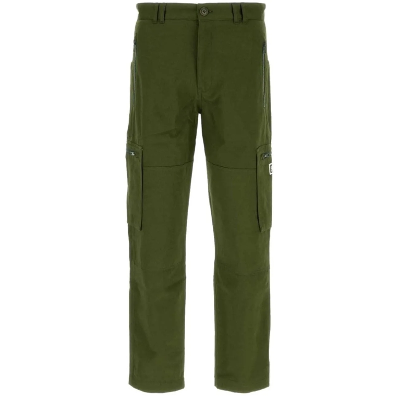 Kenzo Jeans à jambe droite Trousers Dark Khaki braun