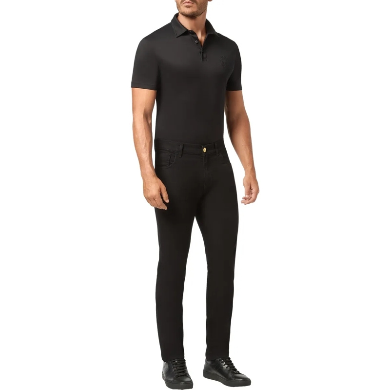 BILLIONAIRE Jeans mit geradem Bein Jeans Regular Fit Crest schwarz(Image 3)