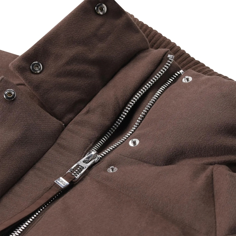 Duno Daunenjacke Jacke Astrid Prato mit Daunen braun(Image 3)