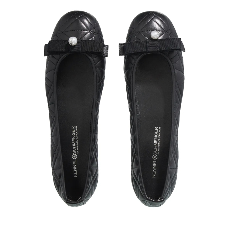 Kennel & Schmenger Ballerinas Lola Schwarz/Pearl(Image 6)