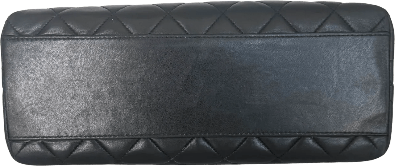 Thumbnail - Chanel Crossbody Bags - Chanel Matelasse Top Handle Handbag Black / accept - Gr. unisize - in Schwarz - für Damen