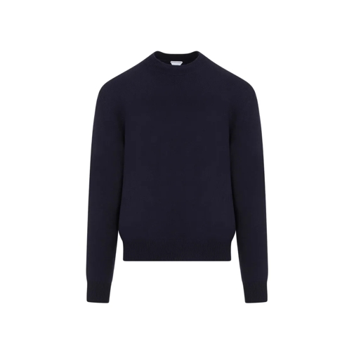 Bottega Veneta Pullover Navy Cashmere Pullover Blue