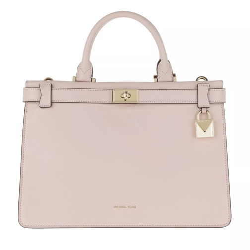 MICHAEL Michael Kors Tatiana MD Satchel Bag Soft Pink Rymlig shoppingväska
