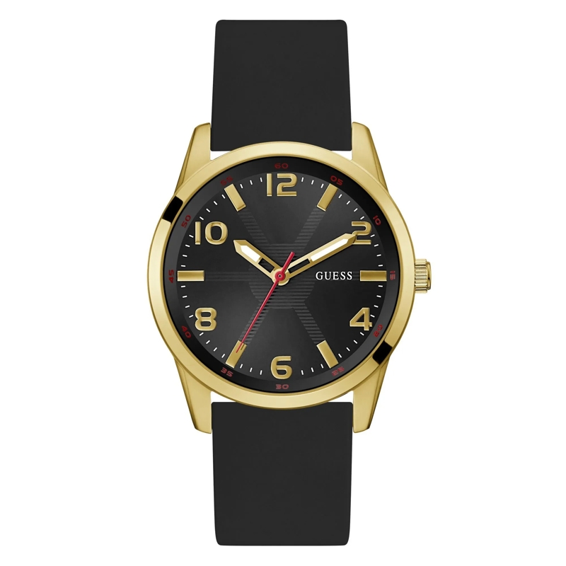 Guess Quarzuhr Quarz-Analoguhr Monte gold