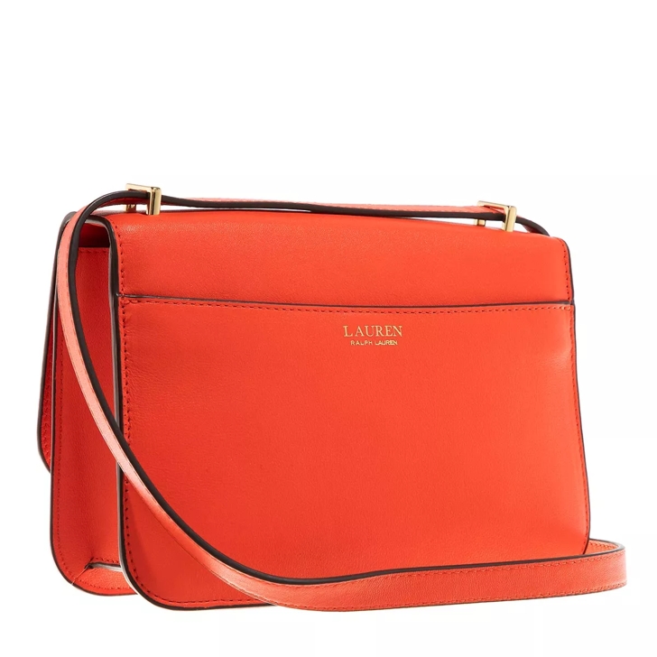 Lauren Ralph Lauren SHOULDER MEDIUM - Handbag - vivid tangerine/orange 