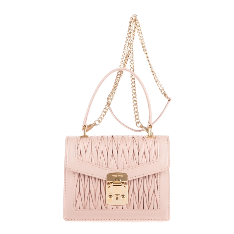 Miu Miu Crossbody Bag Top Handle Crossbody beige