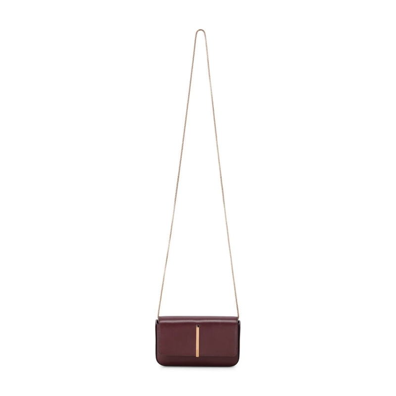 Tod's Crossbody Bag Mini Flap Bag aus Leder rot