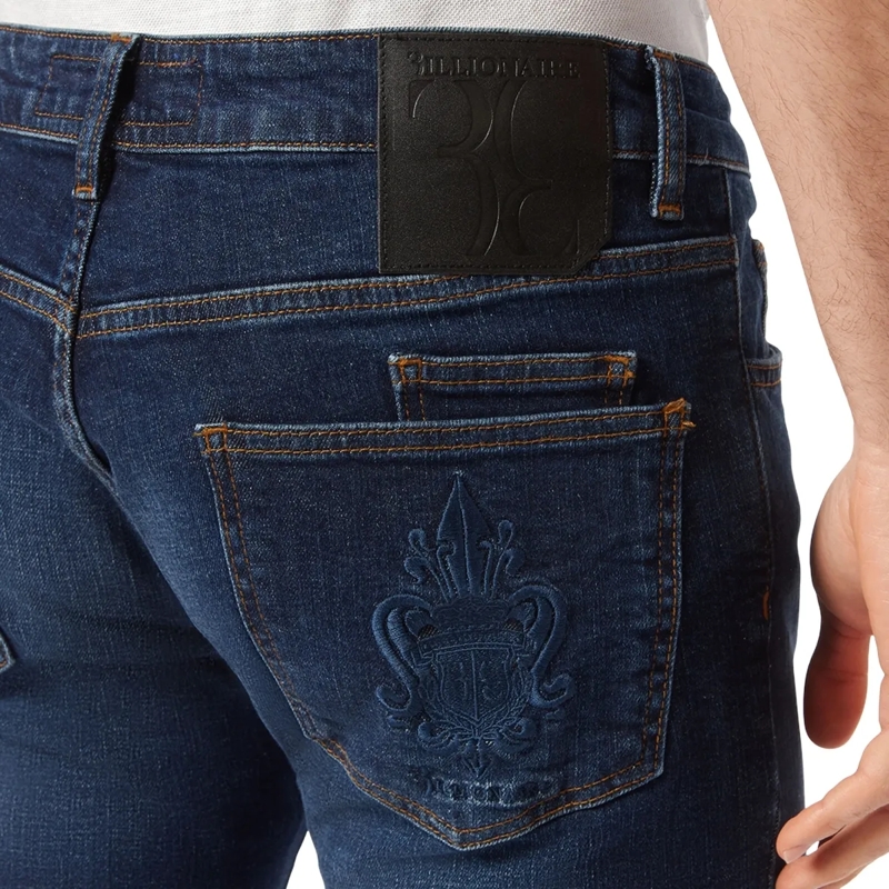 BILLIONAIRE Jeans mit geradem Bein Jeans Regular Fit blau(Image 2)