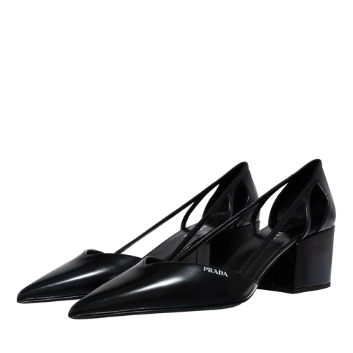 Prada Pump Cut Out Pumps Nero