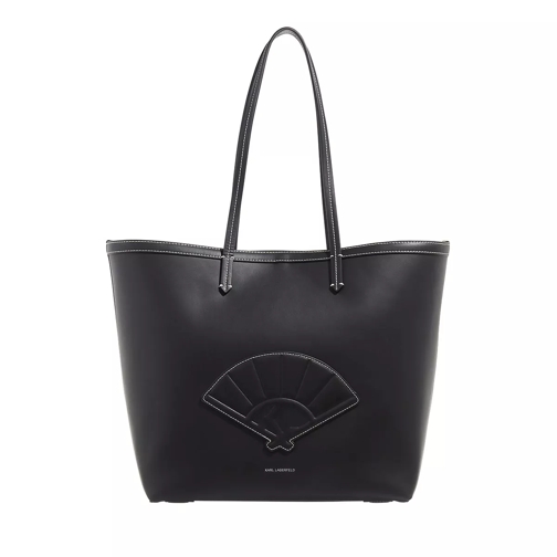 Karl Lagerfeld Fan Lg Tote Black Shopping Bag