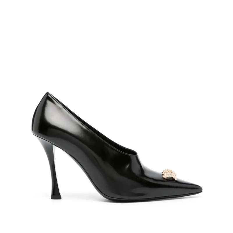 Givenchy Pumps Crystal-Embellished Pointed Pumps Black