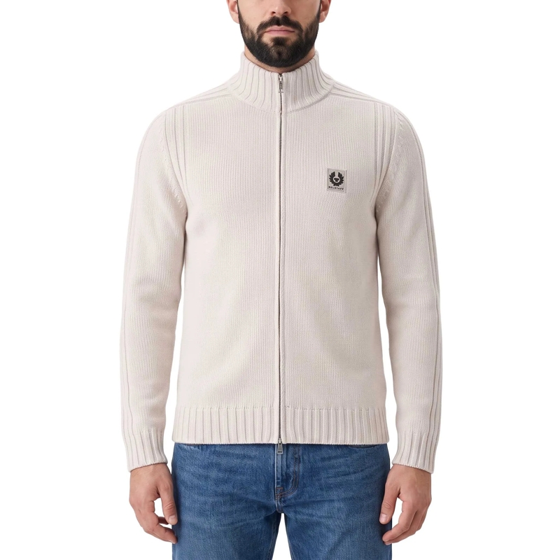 Belstaff Cardigan Strickjacke Watch aus Wolle beige(Image 2)