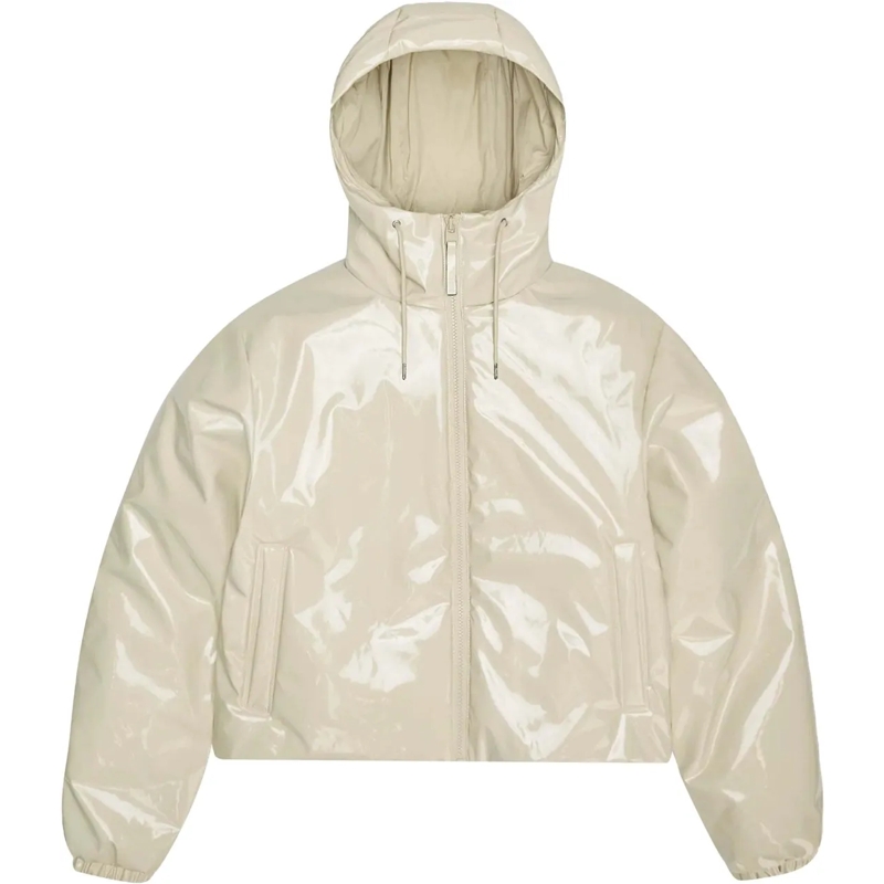 Rains Trenchcoat Lohja Short Insulated Jacket beige