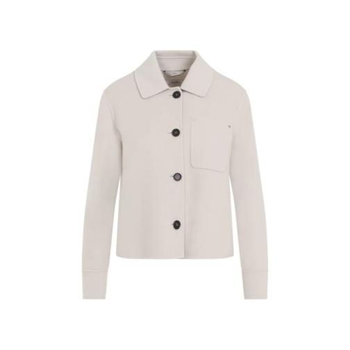 Max Mara Wolf Double Face Jacket Neutrals Übergangsjacke