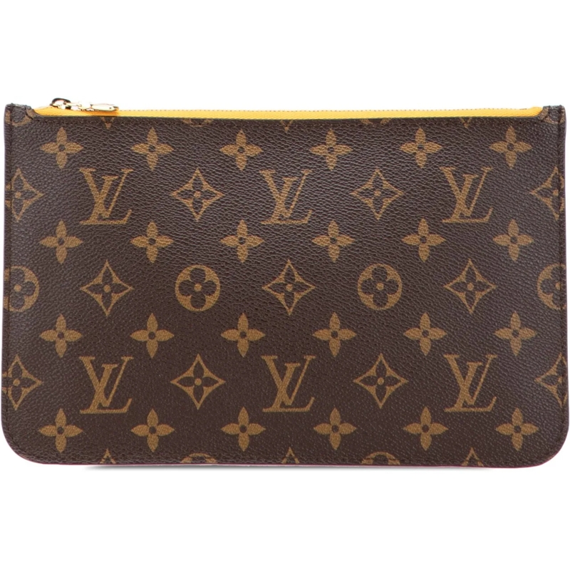 Louis Vuitton Necessaire Monogram Neverfull Pouch braun