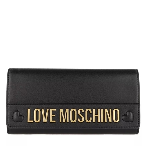 Love Moschino Wallet Nero Portemonnaie mit Überschlag