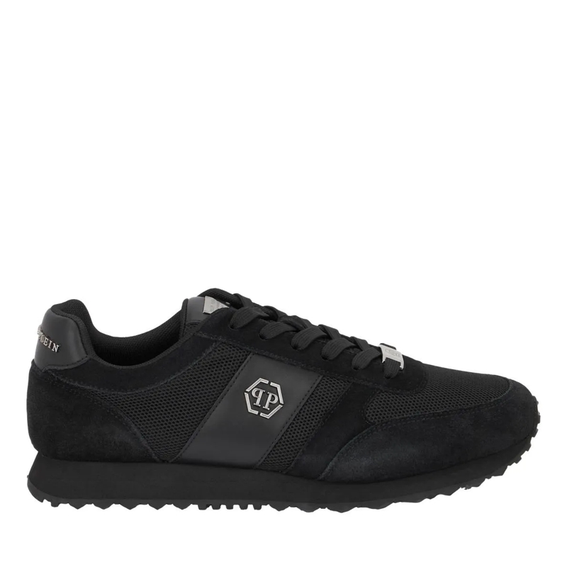 Philipp Plein Low-Top-Sneaker Läufer Hexagon schwarz
