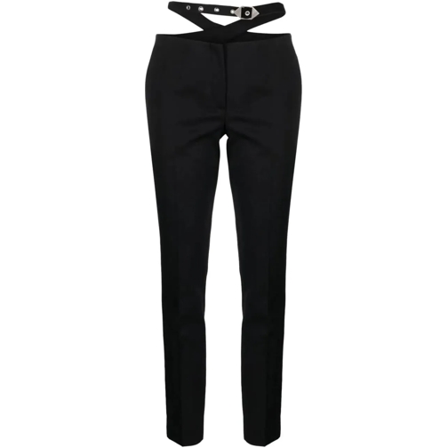 The Attico Hosen long pants black schwarz