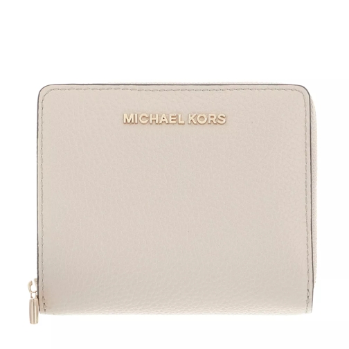 MICHAEL Michael Kors Jet Set Medium Za Snap Wallet Light Sand Tvåveckad plånbok
