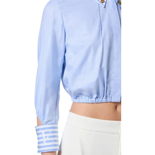 Elisabetta Franchi T-shirts Shirts Clear Blue blau (Image 4)