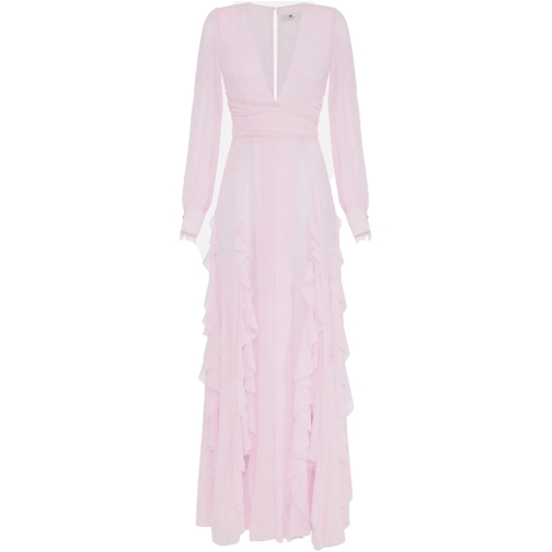 Elisabetta Franchi Robes midi Dresses Quarzo mehrfarbig