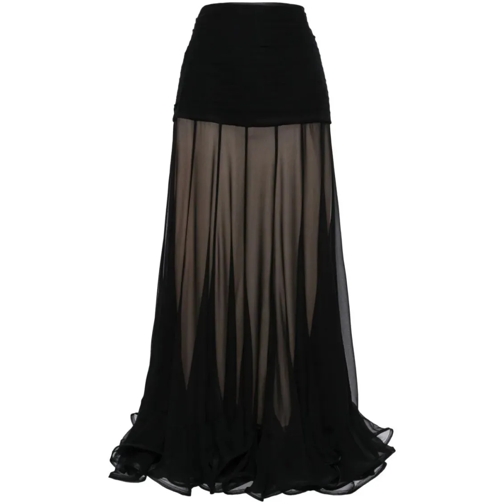 Zimmermann Illustration Maxi Skirt Black Mini gonne