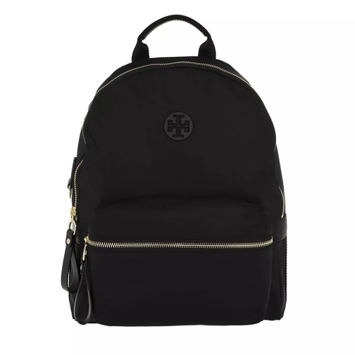 Tory Burch Tilda Nylon Zip Backpack Black Backpack