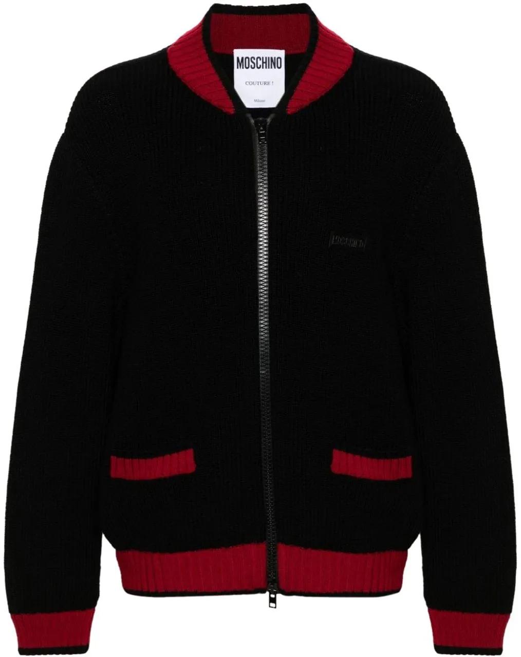 Thumbnail - Moschino - Sweaters Multi Black - Größe 52 - schwarz