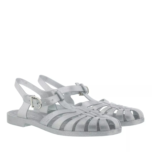 Celine PVC Beach Sandals  Silver Sandal