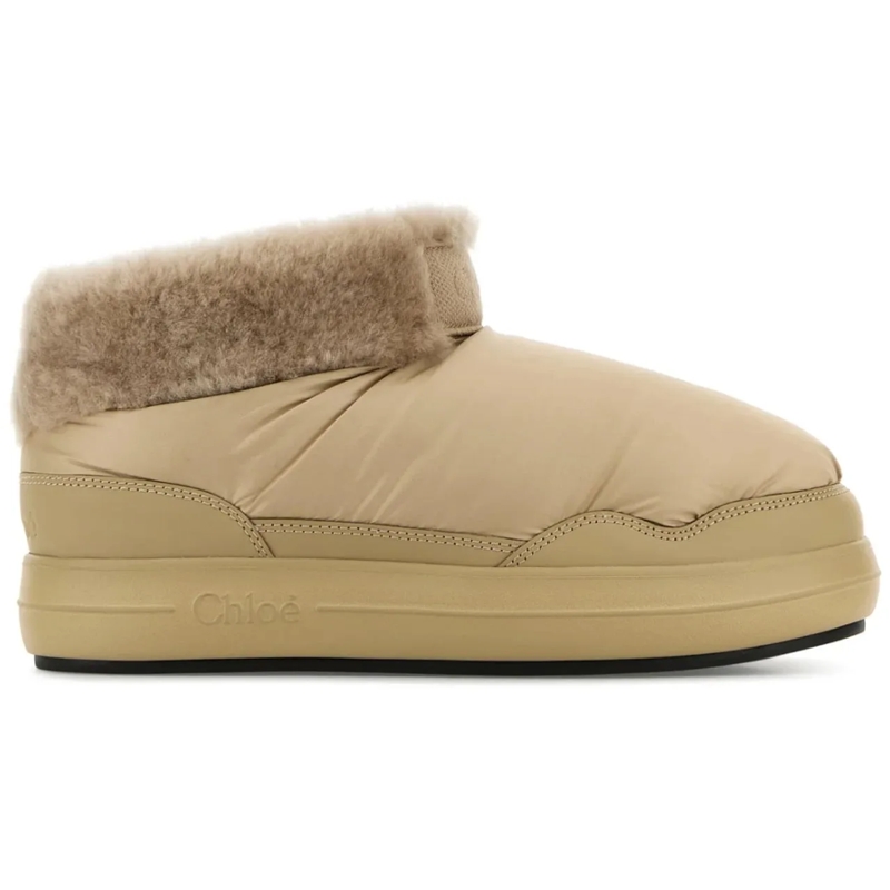 Chloé Low-Top-Sneaker Polar Ankle Boots braun