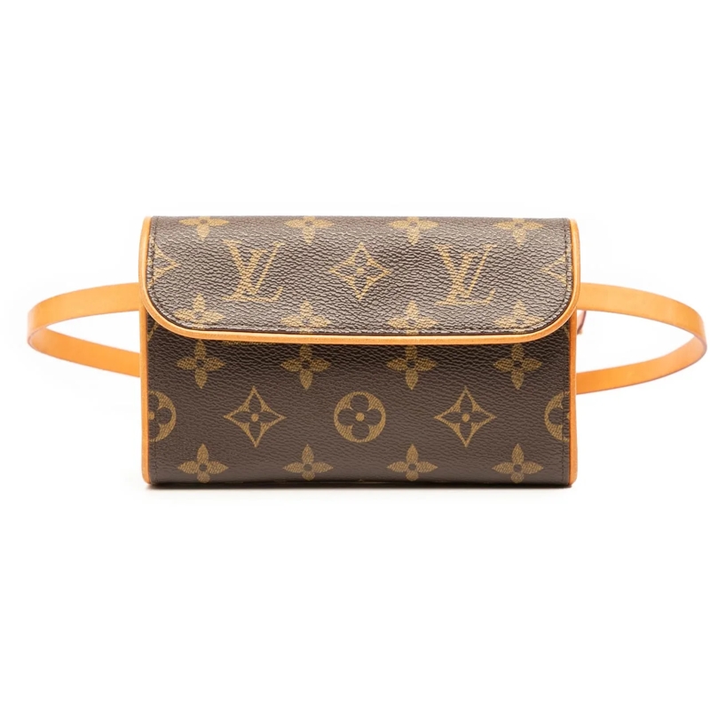 Louis Vuitton Sac de ceinture Monogram Pochette Florentine braun