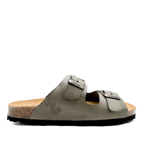 thies Pantoffel thies 1856 ® Eco Leather Sandal wasabi (W/X) mehrfarbig