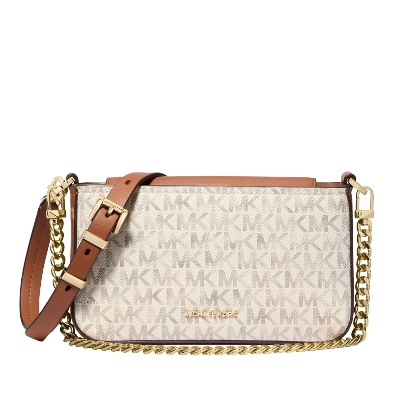 MICHAEL Michael Kors Pochette Sm Conv Xbody Pouchette Vanilla/acrn(Image 3)
