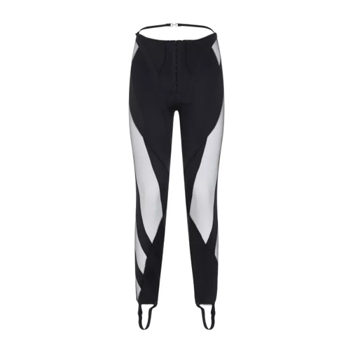 Mugler Black Pants Black 