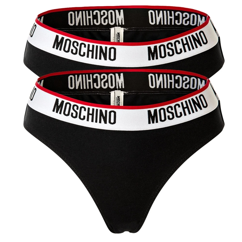 Moschino Underwear  2er Pack schwarz