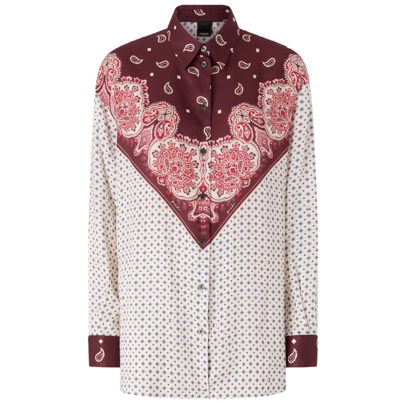 Pinko Chemisier Shirts Bianco weiß