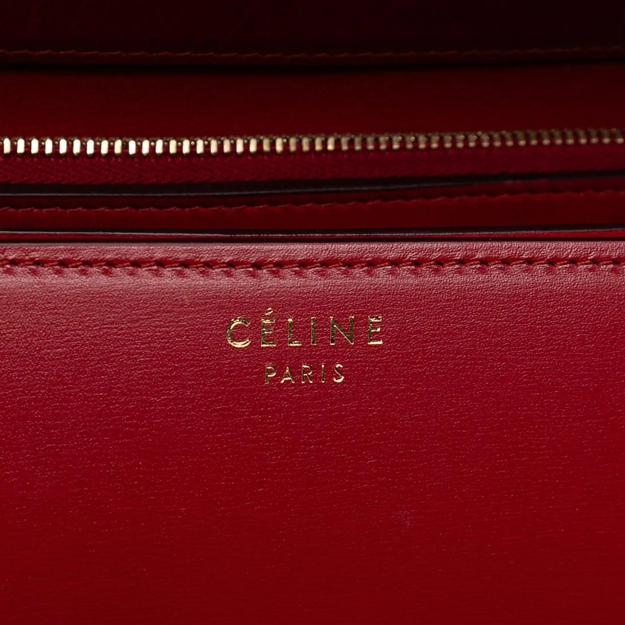 Thumbnail - Celine Hobo Bags - Medium Calfskin Classic Box - Gr. unisize - in Rot - für Damen