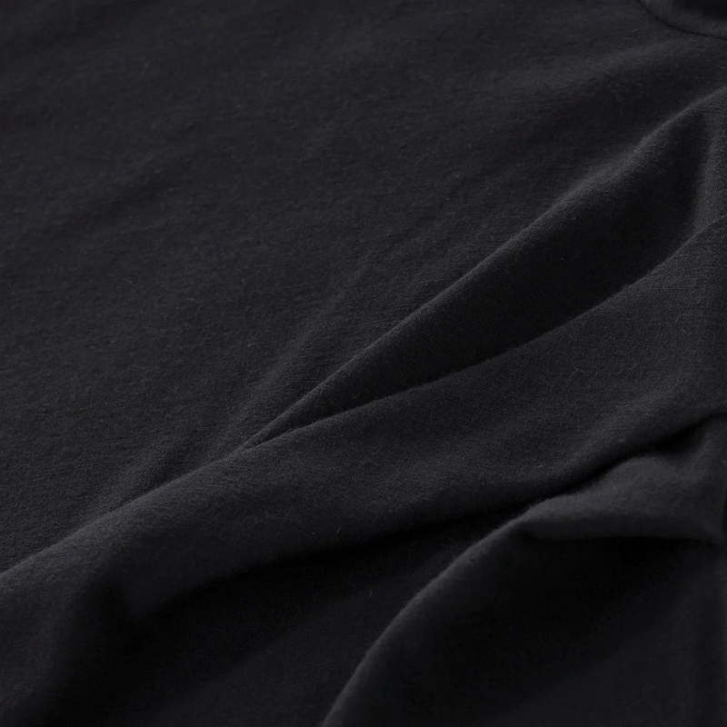 Sportmax Maxikleid Maxikleid Edile aus Wolle schwarz(Image 3)