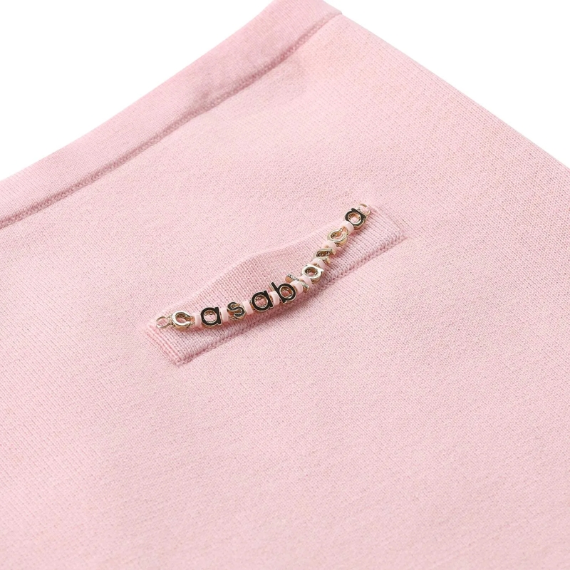 Casablanca Minirock Minirock aus Wollmix pink(Image 4)