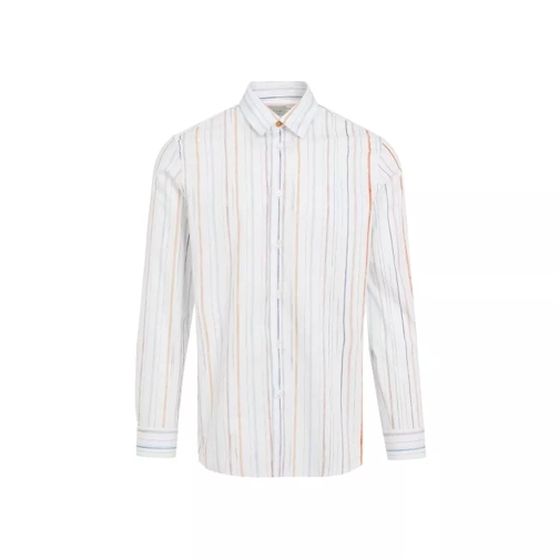 Paul Smith S/C Regular Fit White Organic Cotton Shirt White 