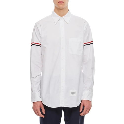 Thom Browne Hemden Classic Cotton Shirt White