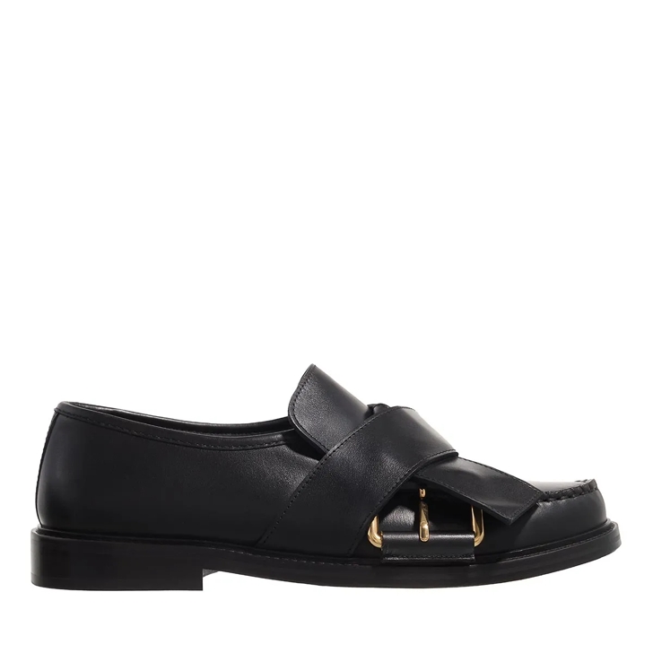 Moschino Belted Up Nero | Loafer