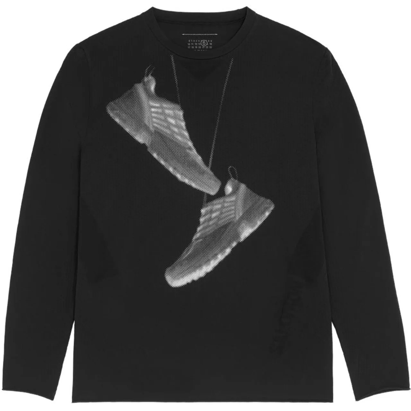 MM6 Maison Margiela T-Shirt T-Shirts And Polos Black schwarz