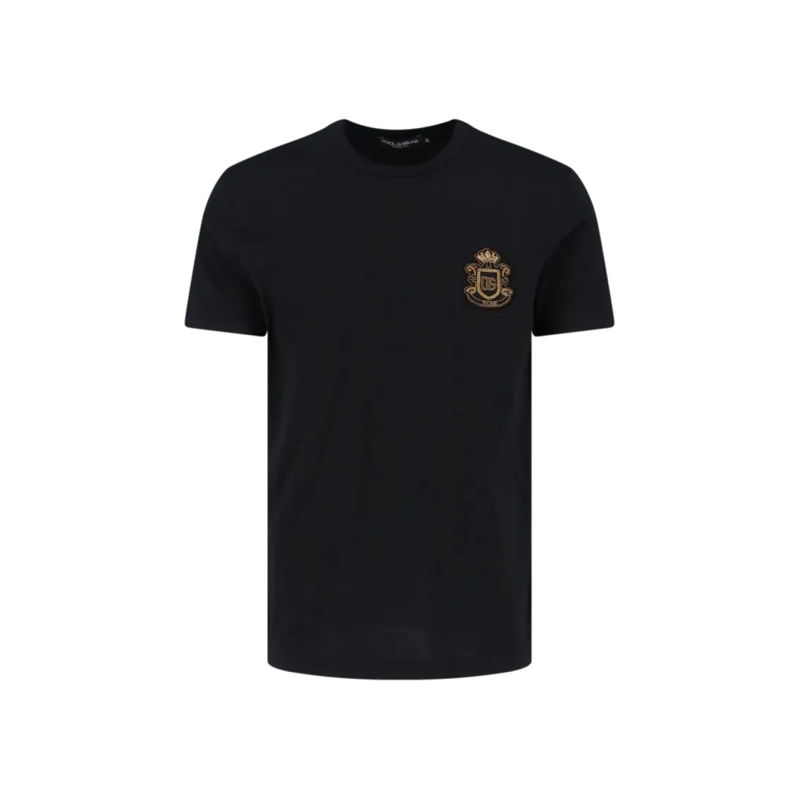 Dolce&Gabbana T-Shirt Logo T-Shirt – Black Black