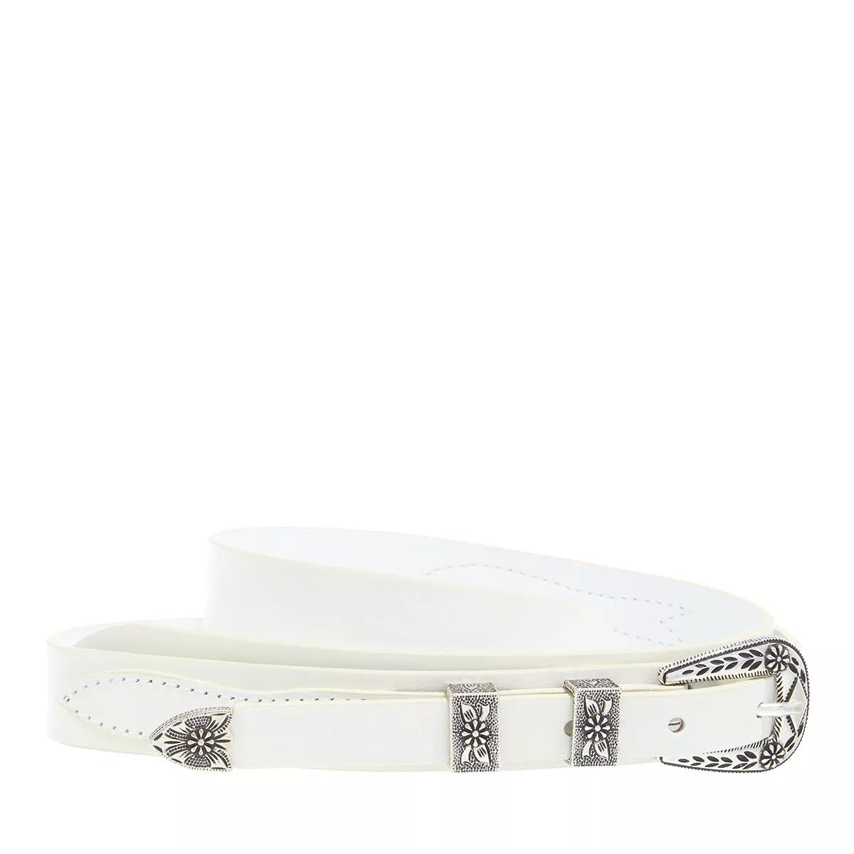 The Kooples Gürtel - Belt - Gr. 85 - in Weiß - für Damen