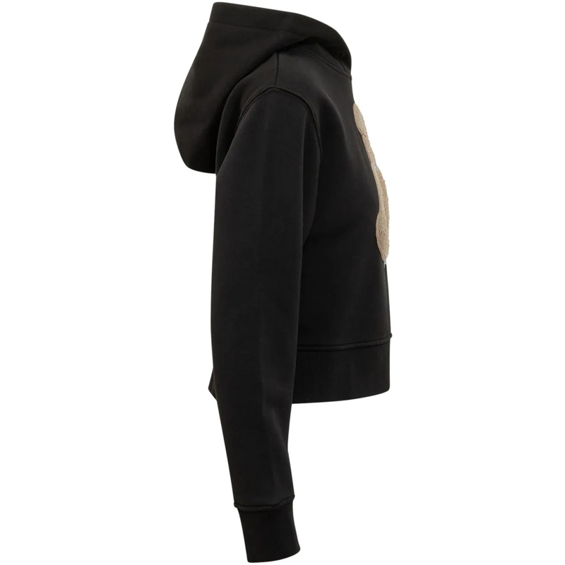 Palm Angels Weste Felpa Bear Fitted Hoodie schwarz(Image 3)