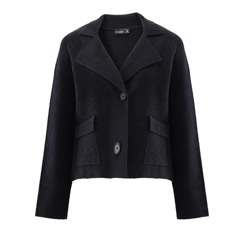 VAN LAACK Strickjacke Jacke Uni blau