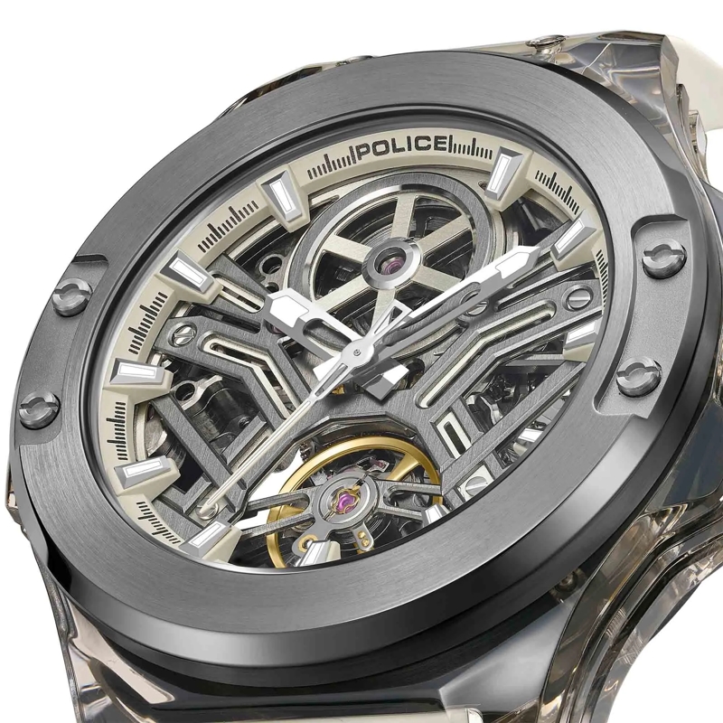 Police Automatikuhr Automatikuhr Cyclone beige(Image 3)